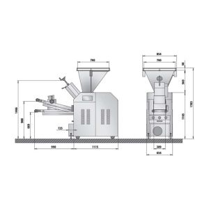 Divizor volumetric hidraulic