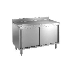 Masa tip dulap cu usi glisante si rebord