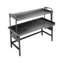 Masa sortare cu polita si orificiu debarasare reziduri