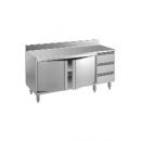 Mese tip dulap cu modul sertare si rebord