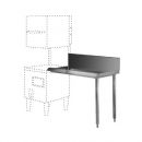 Masa intrare-iesire cu rebord inalt