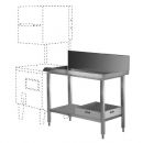 Masa intrare-iesire cu rebord inalt